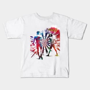 darts sport art #darts #sport Kids T-Shirt